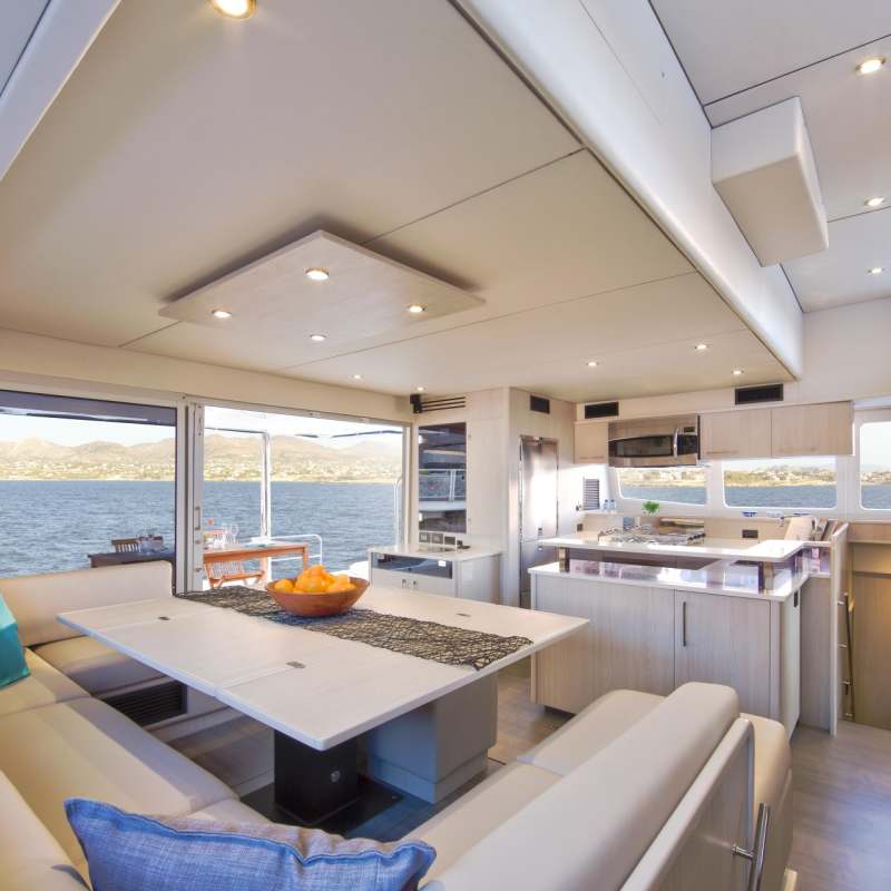 Lounge - Luxury Yacht Charter British Virgin Islands