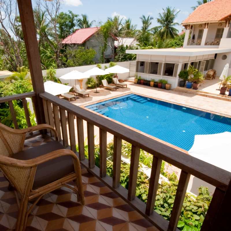 Pool area  