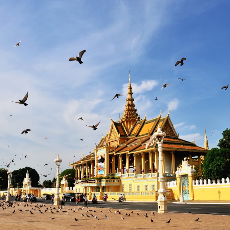 Phnom Penh Royal Palace - Luxury Cambodia