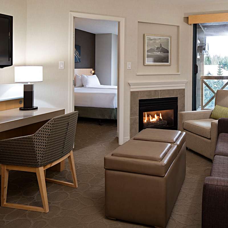 Living Room and Bedroom 
