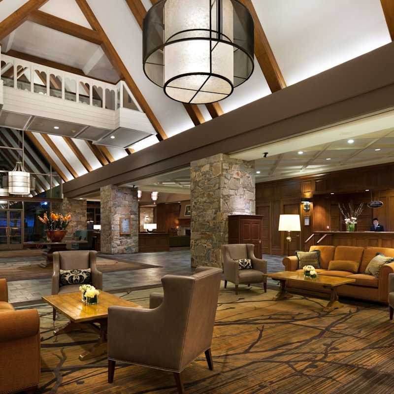 Great Hall Lobby - Fairmont Chateau Whistler 