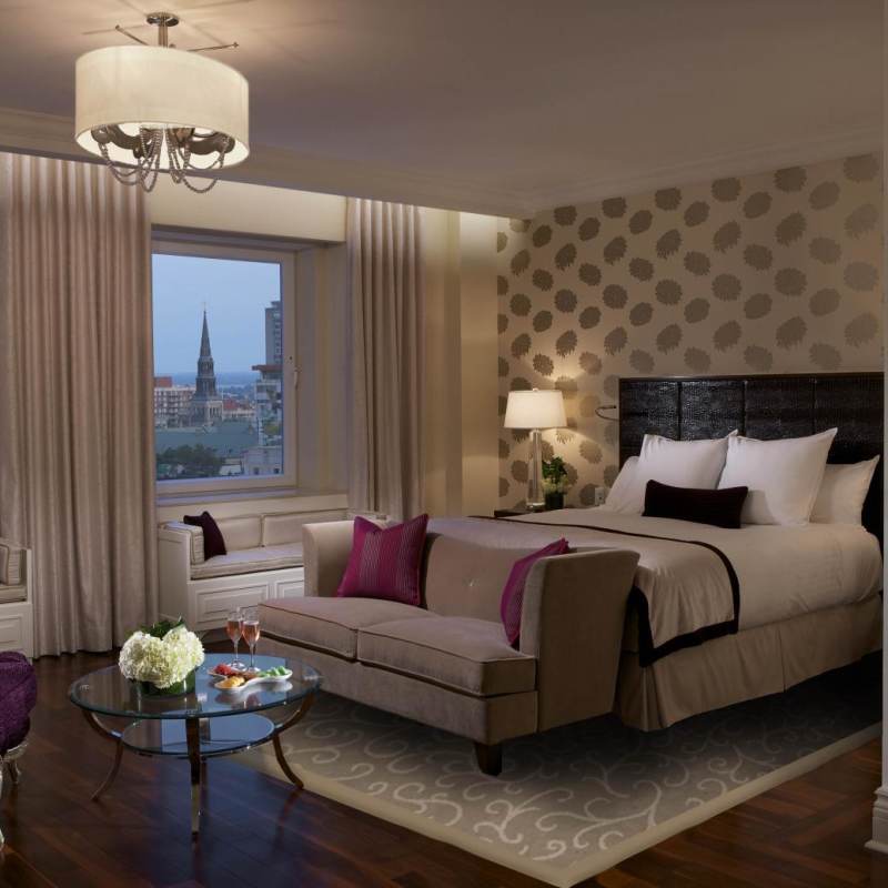 Junior Suite at Ritz Carlton Montreal