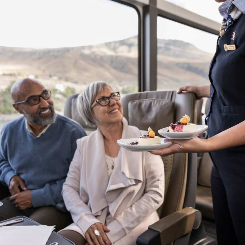 Onboard SilverLeaf Service - Rocky Mountaineer 