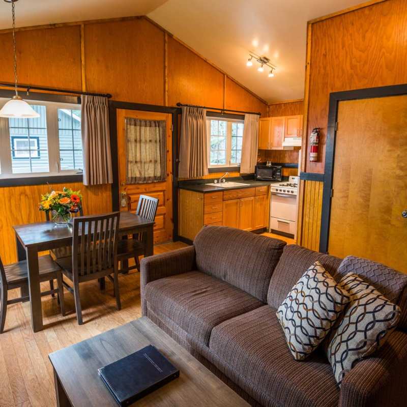 Dining and Kitchen Area, Tekarra Lodge