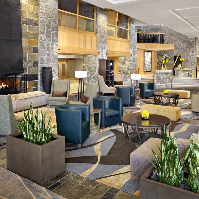 Lobby area - Westin Resort and Spa, Whistler