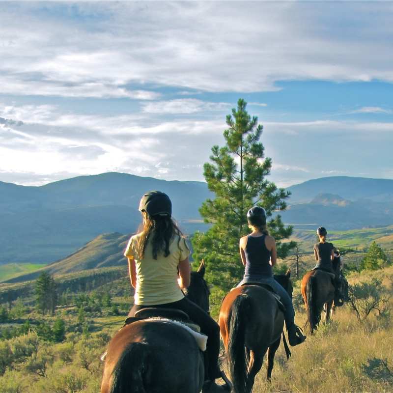 Trail Riding - British Columbia with Kids 