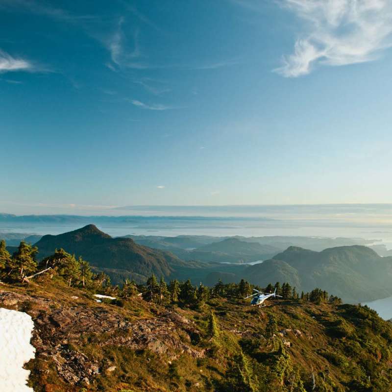 Heli hiking at Nimmo - West Coast Canada In Style