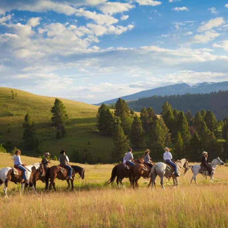Ranch at Rock Creek riding  - West Coast Canada to the Wild West