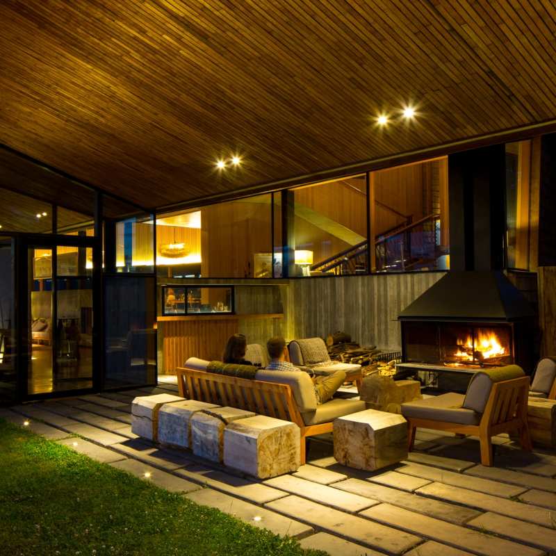 Outdoor common area - Tierra Chiloe 
