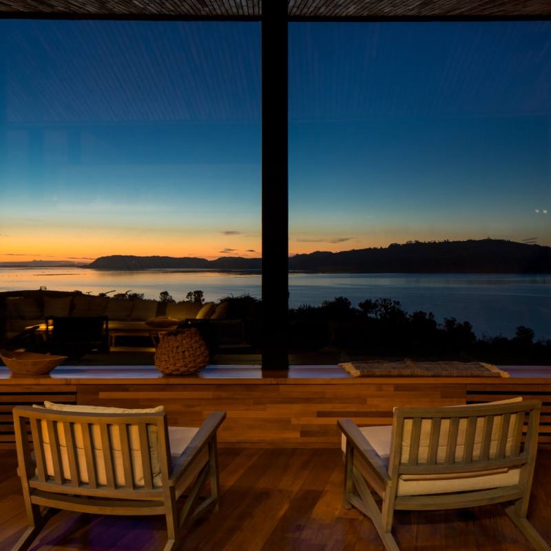 Sunset view - Tierra Chiloe 