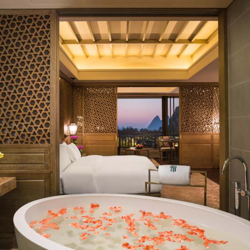 Bathroom - The Banyan Tree Yangshuo
