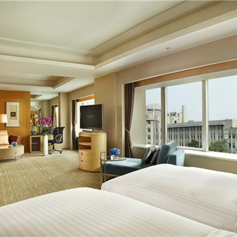 Twin Bed View - Sofitel On Renmin Square