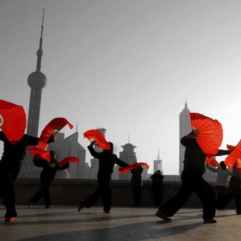 Dancers in Shanghai 