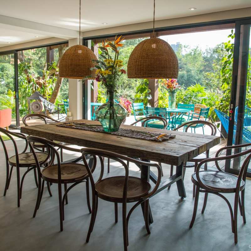 Dining area and terrace - Patio del Mundo