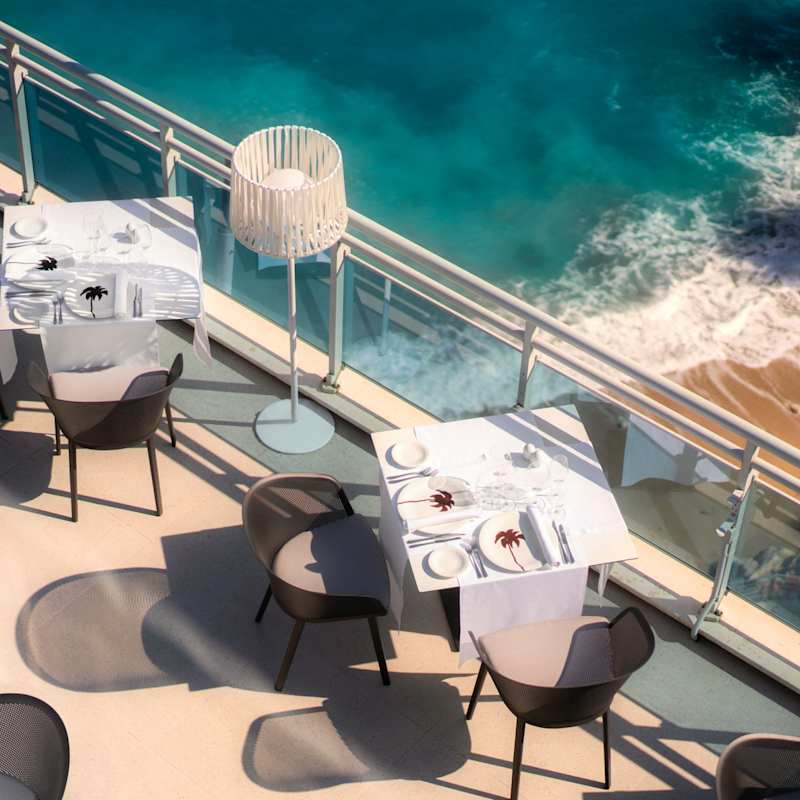 Restaurant terrace 