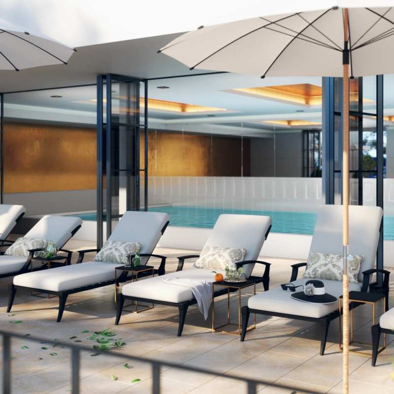 Pool terrace 