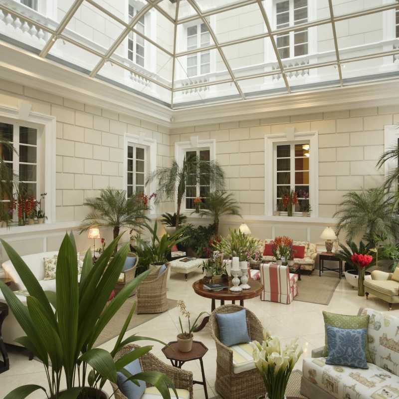 Patio - Casa Gangotena