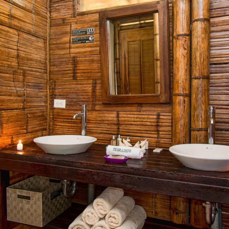 Bathroom - La Selva Jungle Lodge
