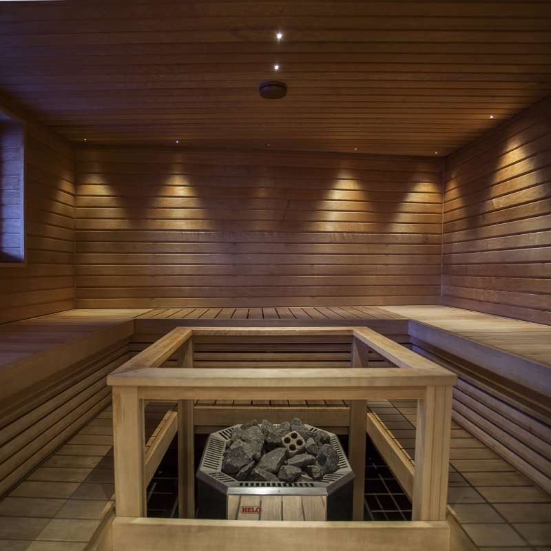 Sauna - Lapland Luxury Chalet