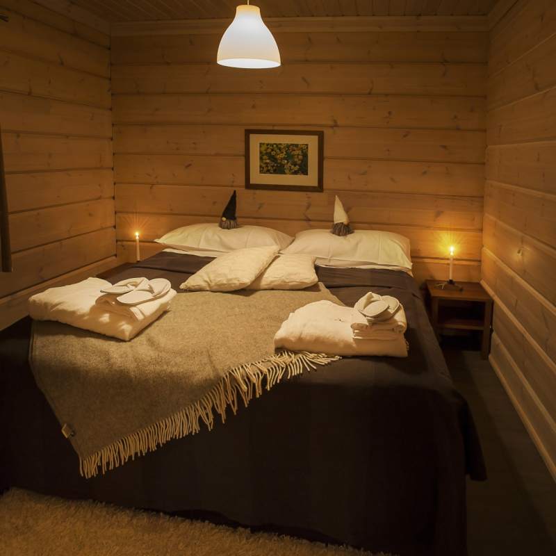 Bedroom - Rovaniemi Christmas Chalets