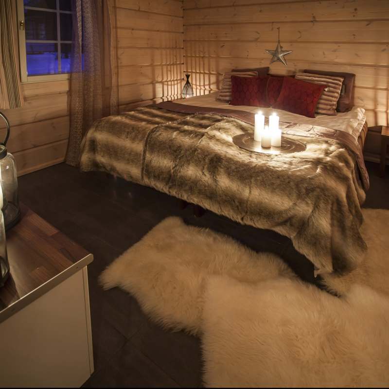 Bedroom - Rovaniemi Christmas Chalets