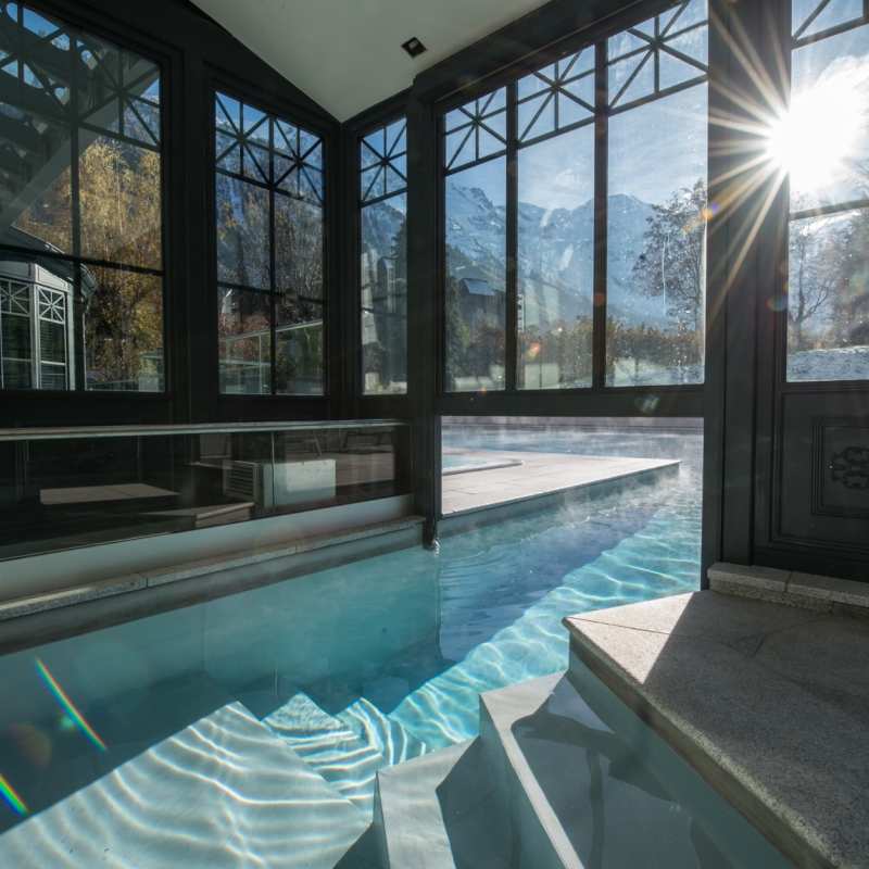 Swimming pool - Hotel Mont Blanc
