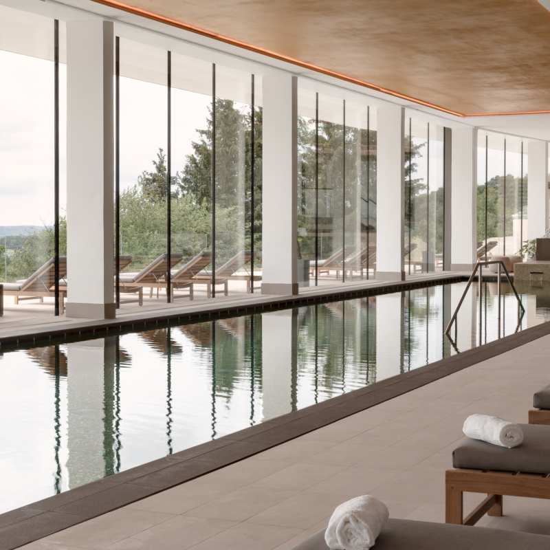Indoor Pool- Royal Champagne Hotel and Spa 
