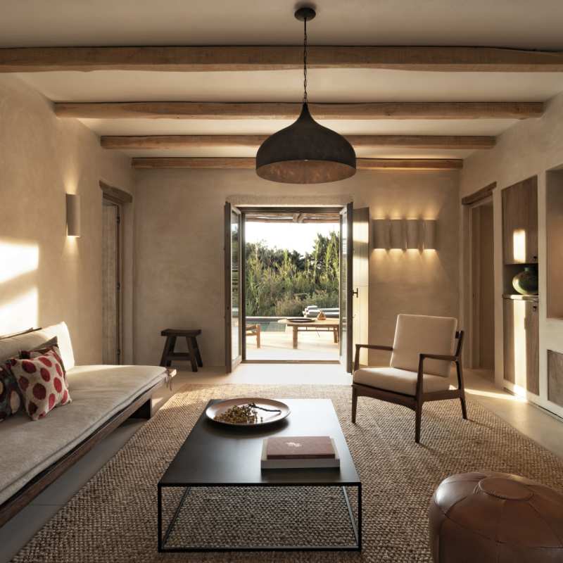 Garden View Villa living room 
