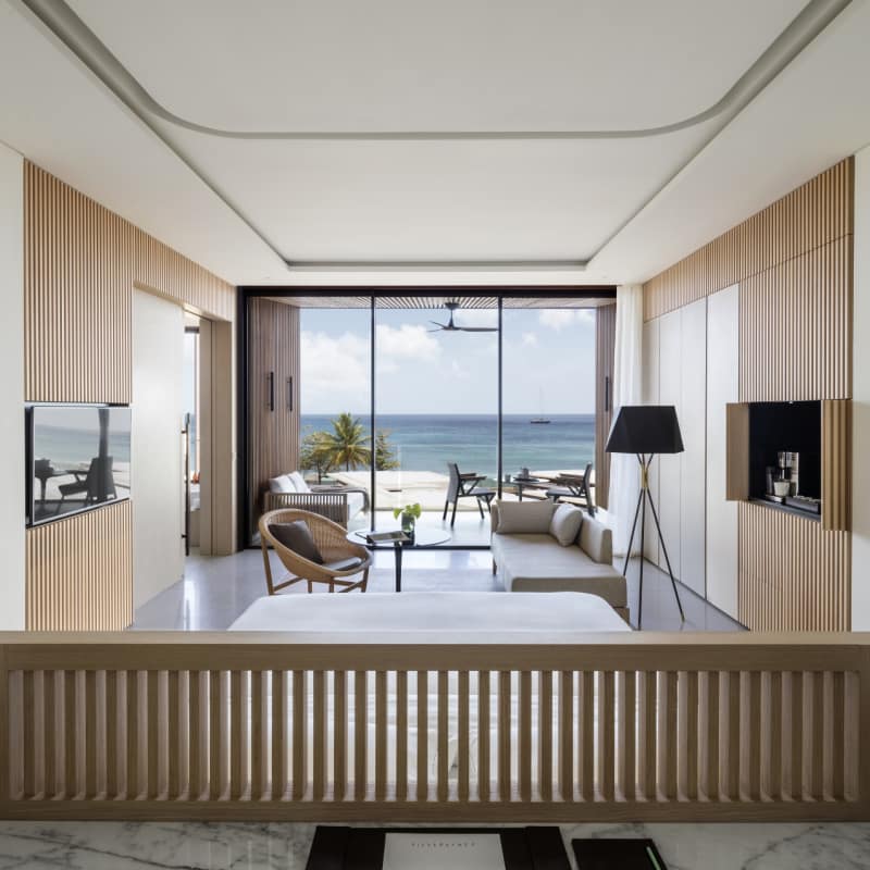 Silversands Ocean room, looking out