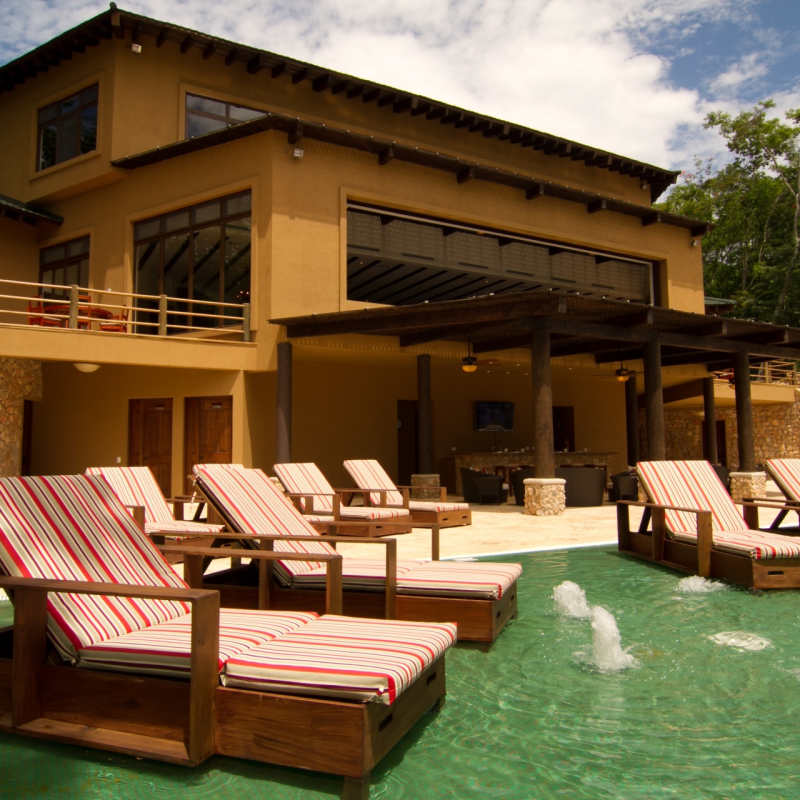 Pool area - Las Lagunas