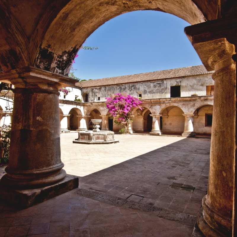 Capuchins Monastery in Antigua  