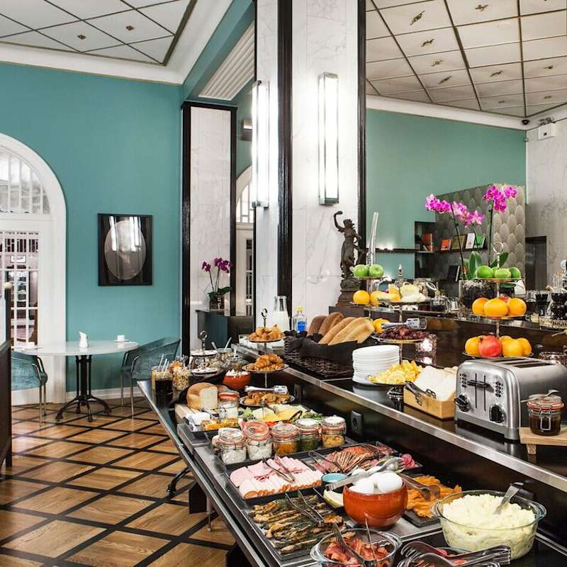 Breakfast buffet - Hotel Borg