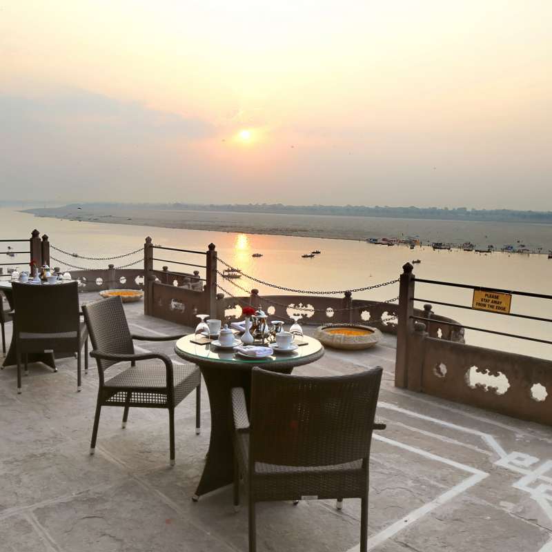Terrace - Brij Rama Palace