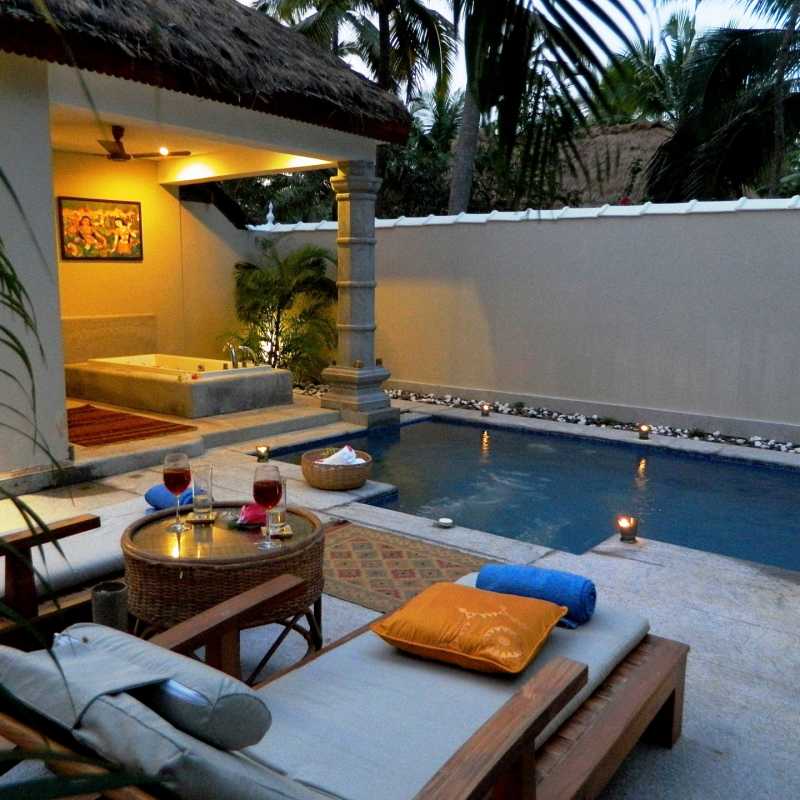 Private pool - Neeleshwar Hermitage
