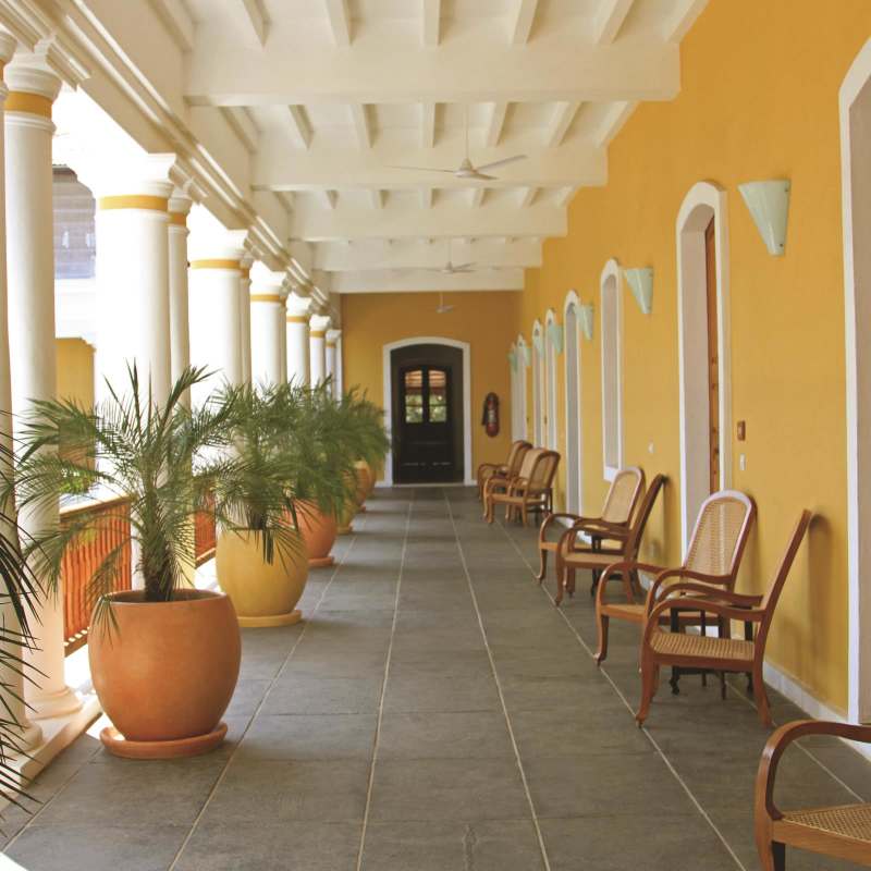 Corridor - Palais de Mahe