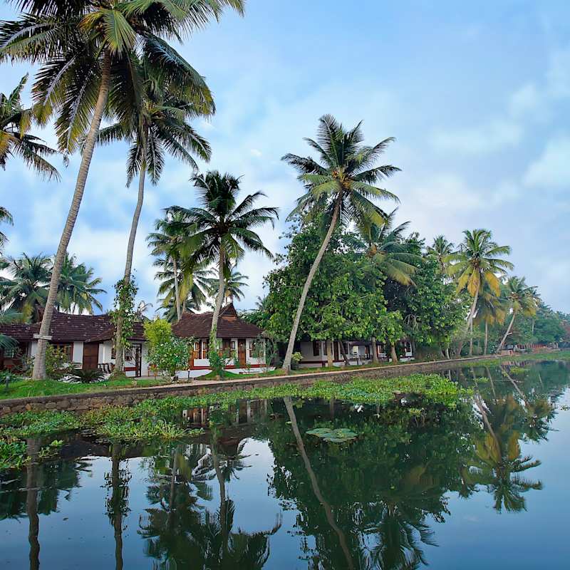 Outside View of Hotel - Philip Kutty's Farm