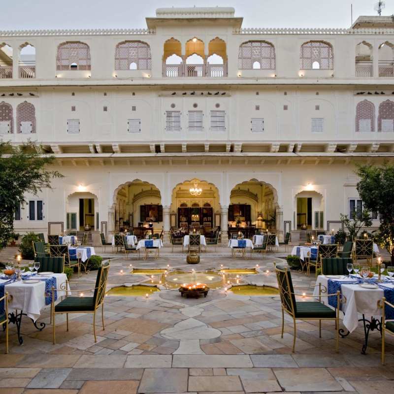 Courtyard - Samode Haveli