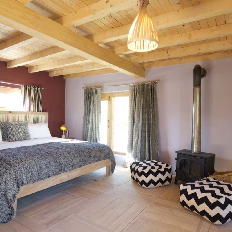 Shakti River House Bedroom - Shakti Ladakh Village Houses