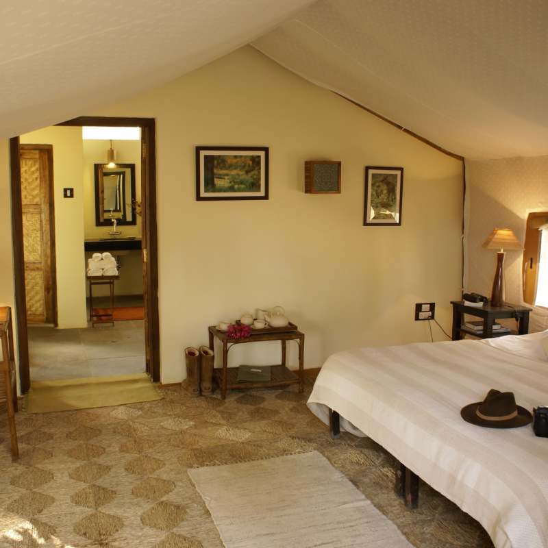 Bedroom - Shergarh Tented Camp