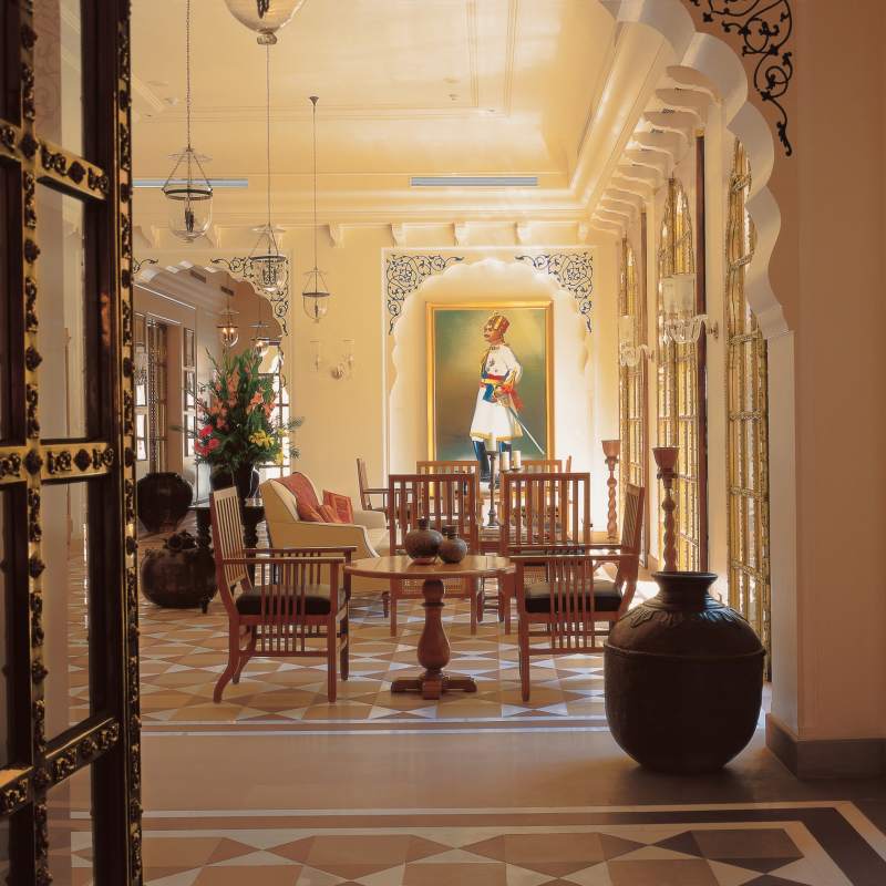 Lobby - The Oberoi Rajvilas