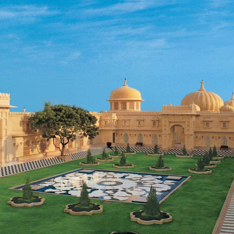 Entrance Courtyard - The Oberoi Udaivilas
