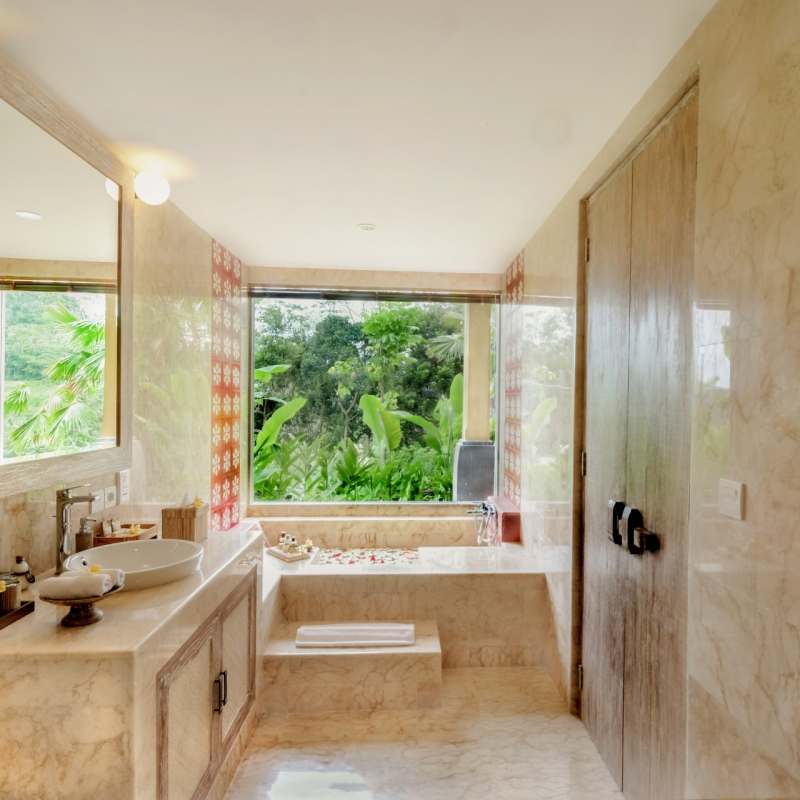 Lanai Room Bathroom - Wapa Di Ume Sidemen 