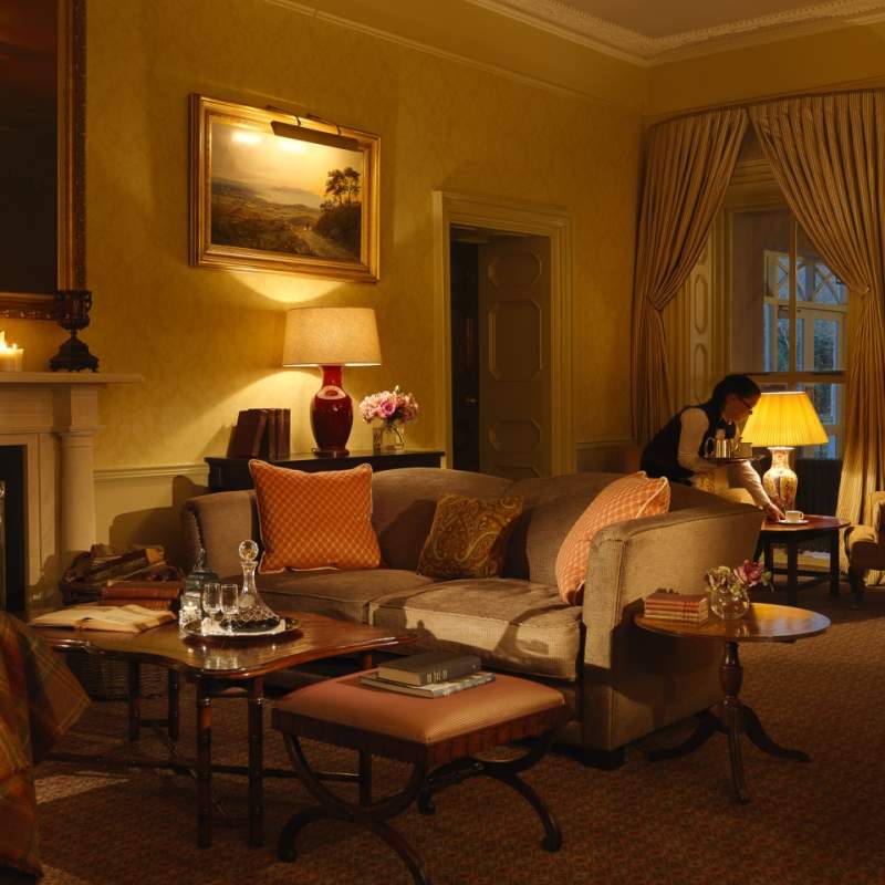 The Hunt's Room - Ballynahinch Castle