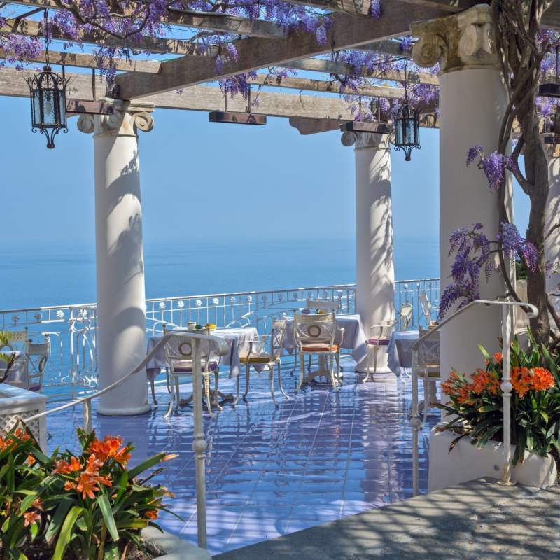 La Pergola terrace - Bellevue Syrene
