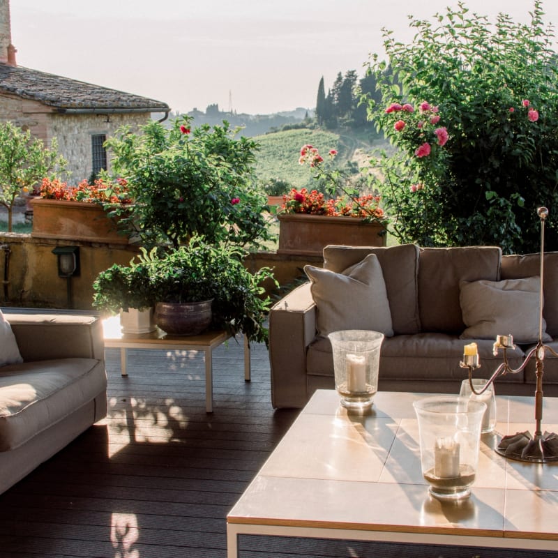 Outdoor Lounge - Castellare de Sernigi 