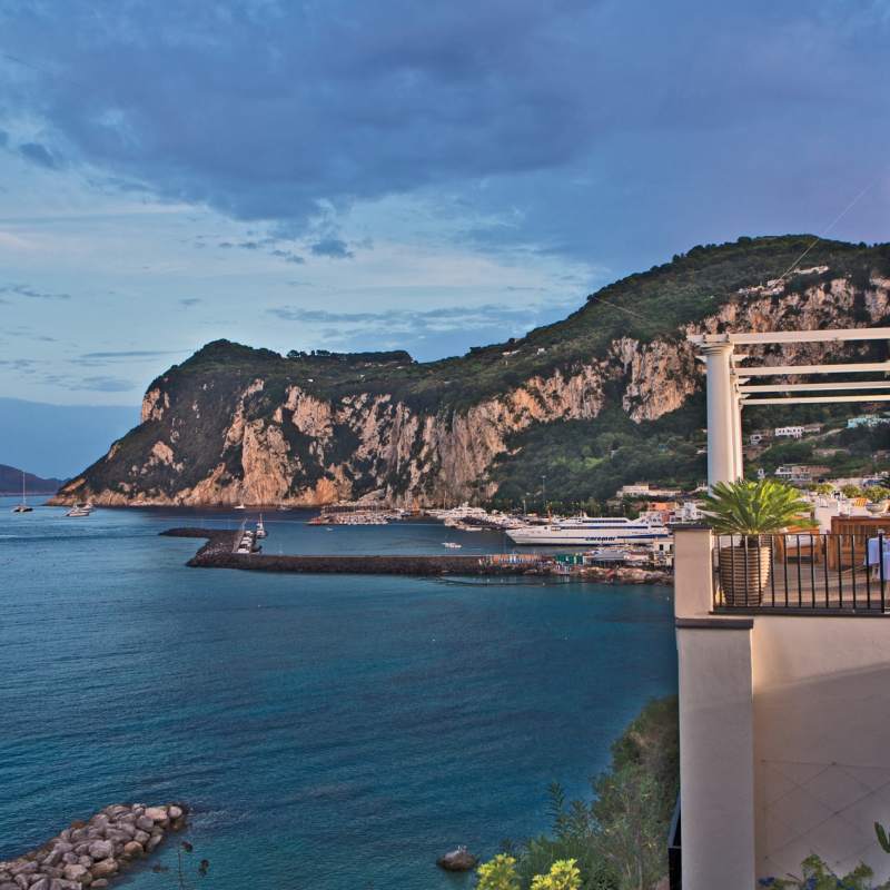 Terrace views - JK Place Capri