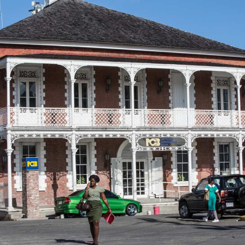 Port Antonio market area