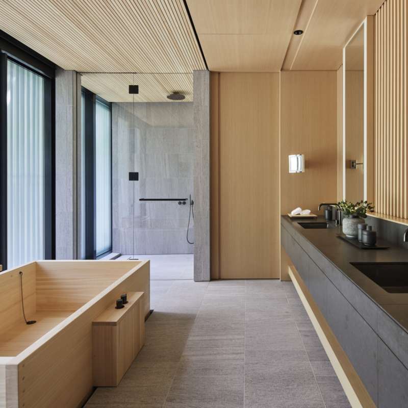 Bathroom Aman Kyoto 