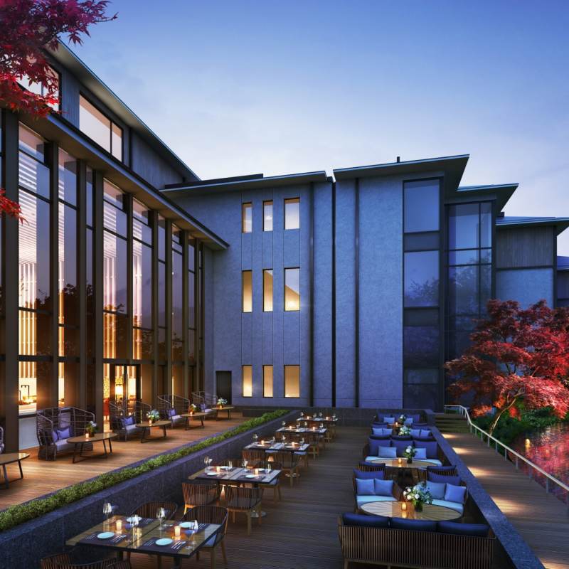 Outdoor Dining - Four Seasons Kyoto