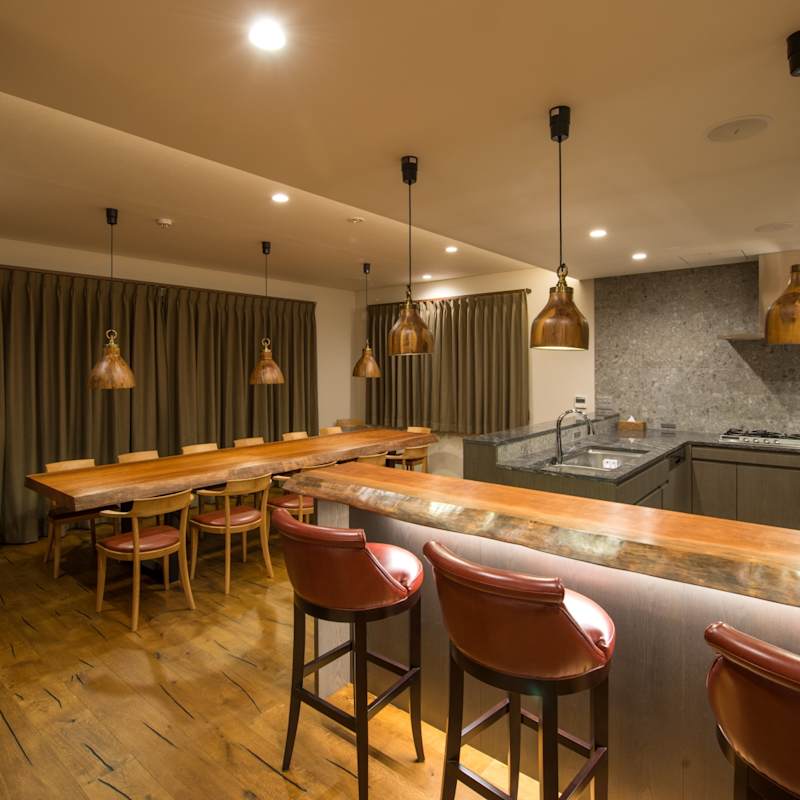 Dining and Kitchen area - Hakuchozan